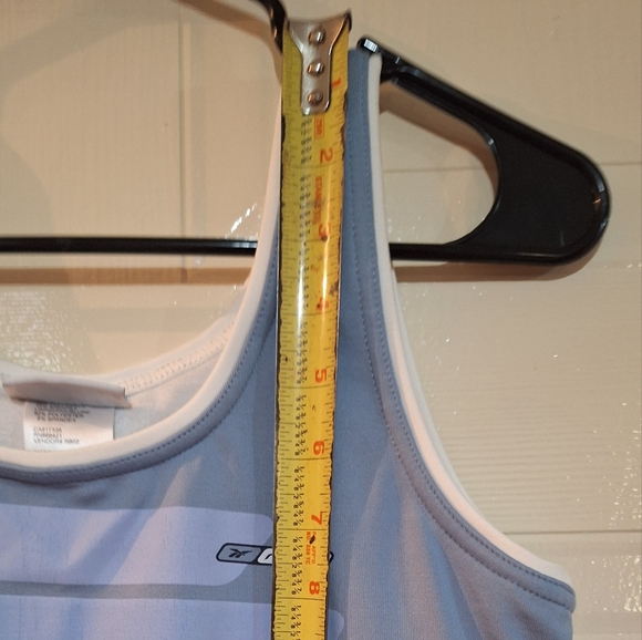 2x20$ 💝Reebok light bleu women crossfit tank top. Size Large. - Picture 8 of 10